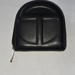 Telfar Black Zip Wallet w/box
